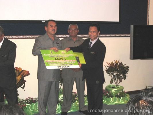 Anugerah Pertandingan Kebersihan dan Landskap terbaik peringkat Negeri Melaka 2010