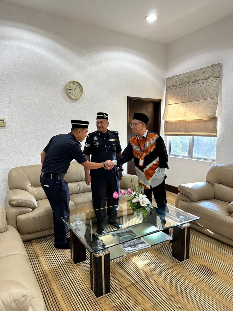 Sesi Kunjung Hormat Anggota Polis MSNM Kepada YAA KHS Negeri Melaka