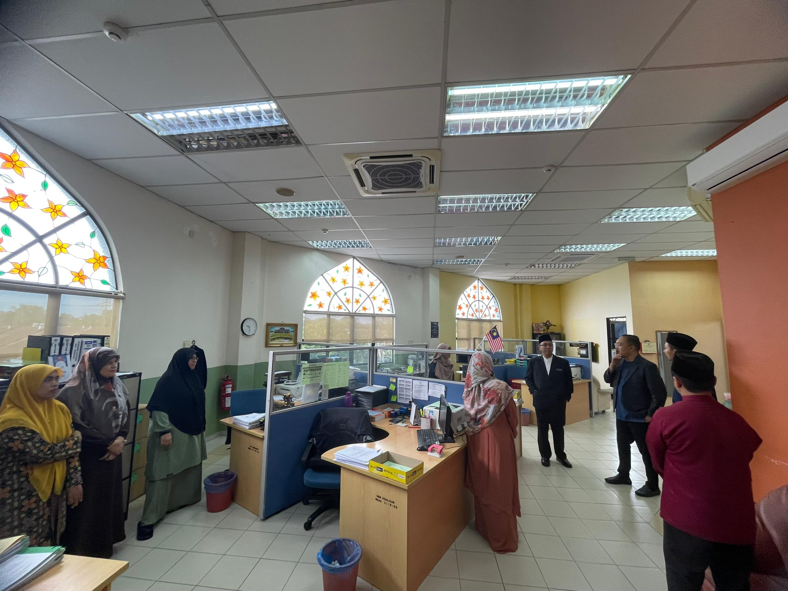 Lawatan Kerja KHS ke MRS Daerah Alor Gajah, Melaka