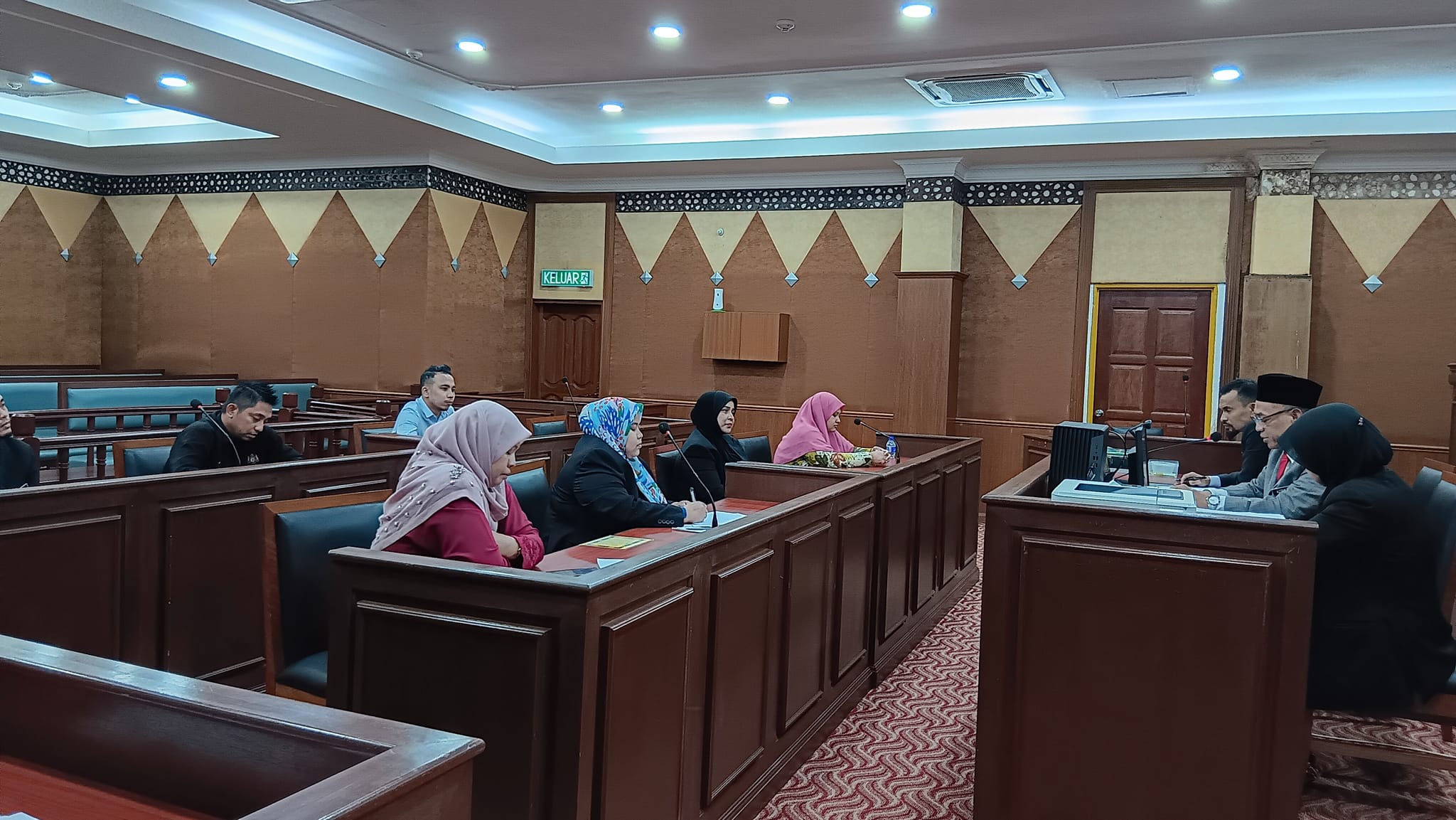 Lawatan Kerja Ketua Hakim Syarie ke MRS Jasin Melaka